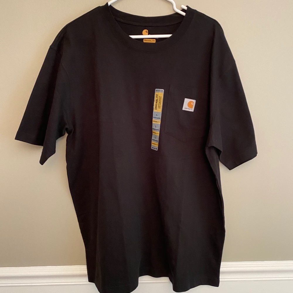Men’s Carhartt Black T shirt Large L